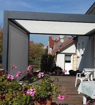 Pergola bioclimatique