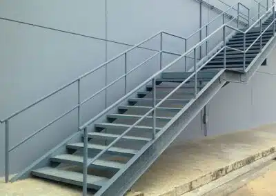 Escalier métallique et aluminium en Alsace strasbourg 67