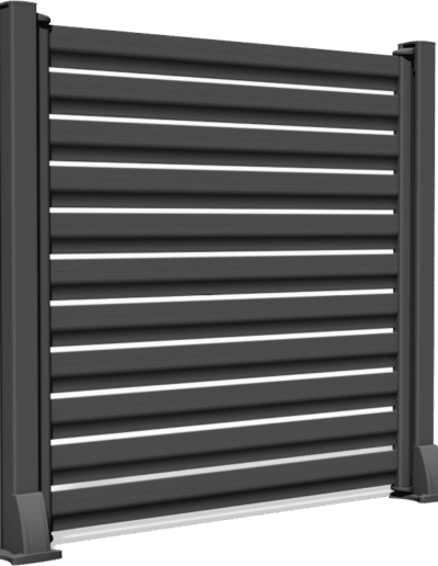 Gamme Aube cloture alu