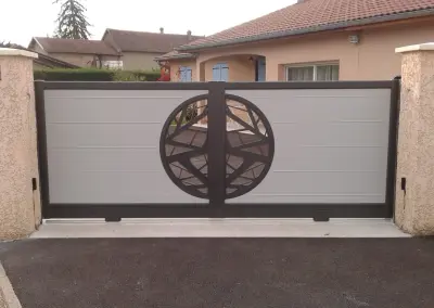 portail aluminium titan sur-mesure bas-rhin