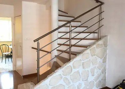 rampe escalier aluminium interieur