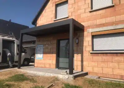 pergola aluminium dehors x2