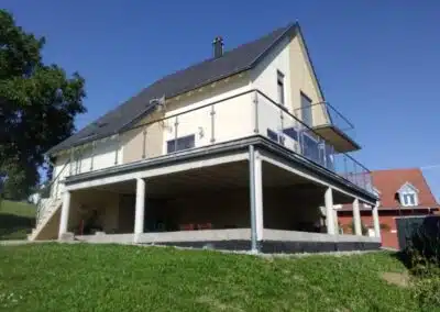 garde-corps alu maison bas-rhin