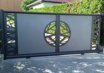 Portail design aluminium alsace