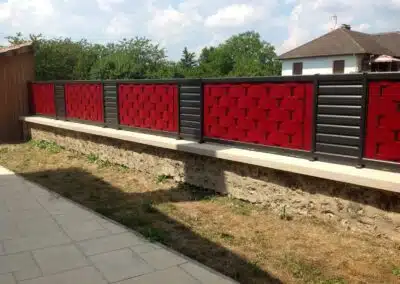 brise-vue rouge alsace