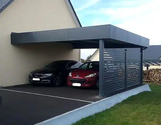 Le carport en aluminium