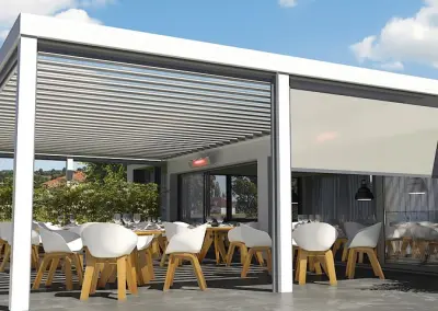 pergola alu alsace rigide