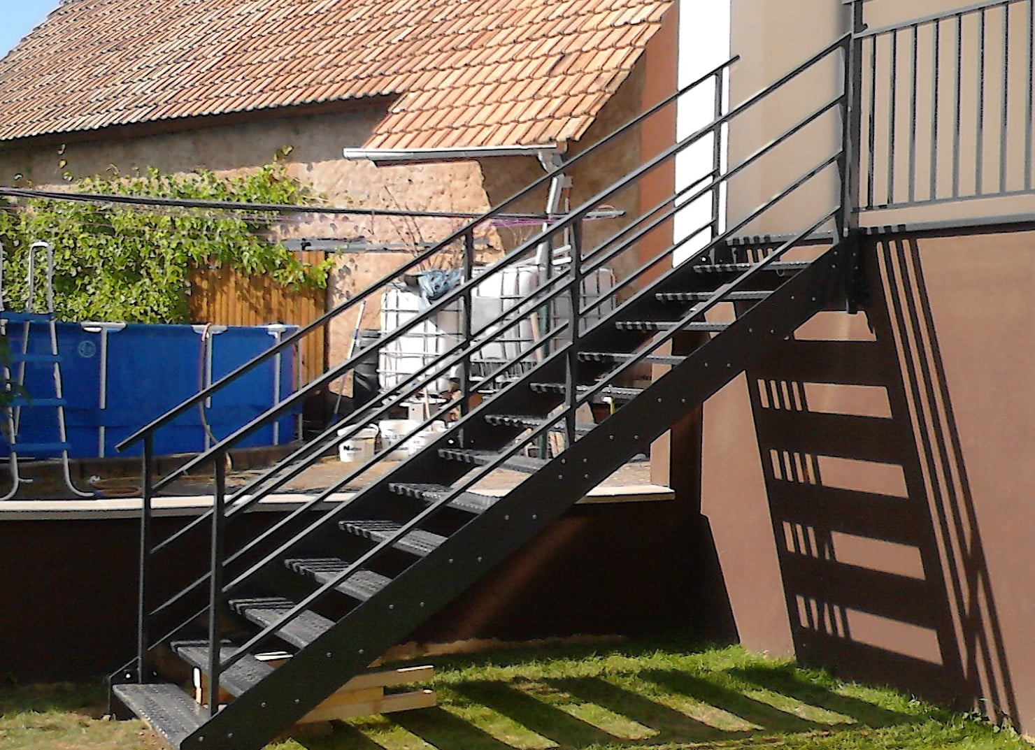 Rampe d'Escalier Intérieur & Extérieur en Aluminium