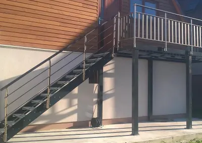 rampe escalier aluminium alsace o2