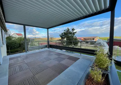 Pergolas Bioclimatiques conçues sur mesure en Alsace
