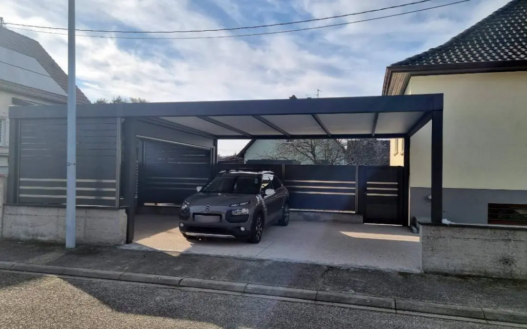 Le carport en aluminium : 13 raisons pour un investissement durable et esthétique pour votre maison !