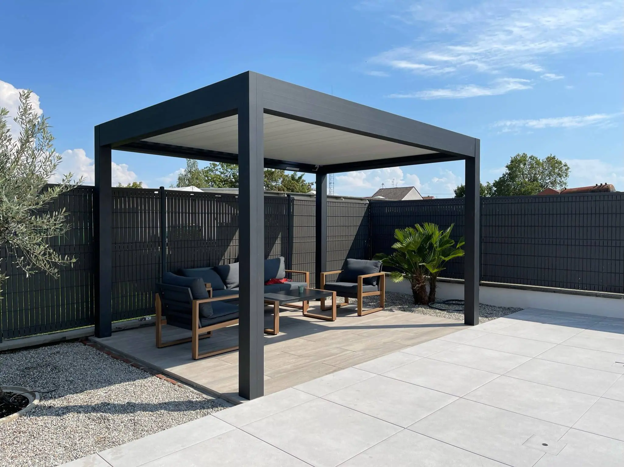 Pergolas aluminium