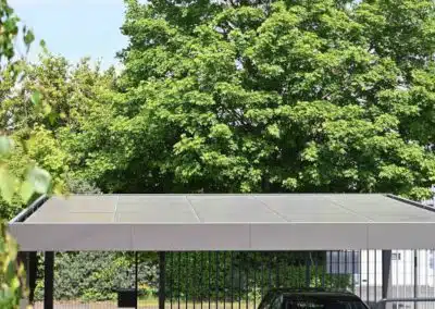 Carport solaire aluminium