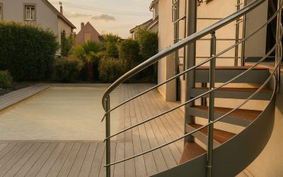 Bien choisir son escalier métallique : formes et matériaux